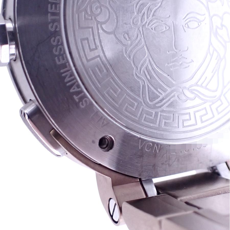 正規品 ヴェルサーチ VERSACE Vエクストリーム プロデュアルタイム Versace ヴェルサーチ V-エクストリームプロ デュアルタイム メンズ