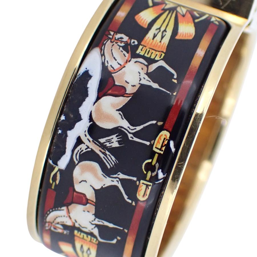 HERMES（エルメス） ロケ バングル ウォッチ LO1.201 七宝焼き