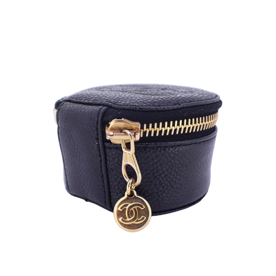 CHANEL（シャネル） ジュエリーケース ココマーク キャビアスキン