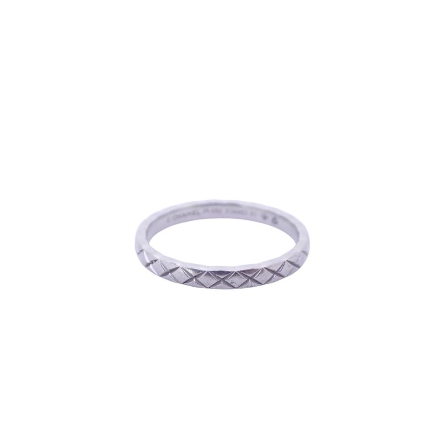 CHANEL シャネル  ココクラッシュ Pt950  J11117  #61  シルバー  メンズ リング 指輪 CHANEL（シャネル） ココクラッシュ Pt950 J11117 #61 シルバー メンズ