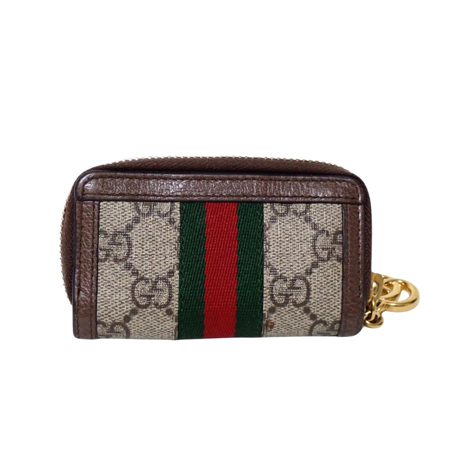 未使用品　箱付き　GUCCI グッチ　キーケース　GGスプリーム　マイクロGG GUCCI（グッチ） GGスプリーム オフディア コインケース 523157