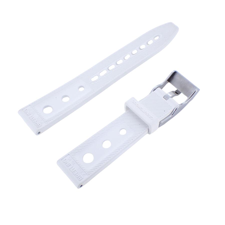 【美品】ブライトリング 純正 ラバーベルト 尾錠付 ブライトリング（BREITLING） 未使用 保管品 純正 ラバーベルト 18mm