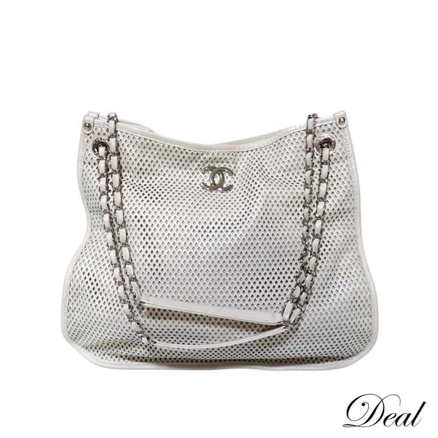 シャネル　CHANEL　トート　チェーン　ショルダーバッグ　ココマーク　バッグ CHANEL（シャネル） バイカラー ココマーク チェーン トート