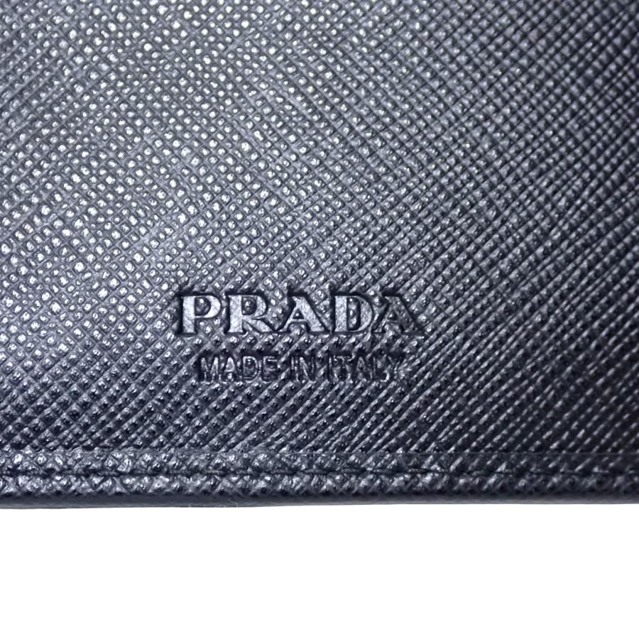 PRADA（プラダ） カモフラージュ 迷彩 2MO738 ブラック メンズ 二