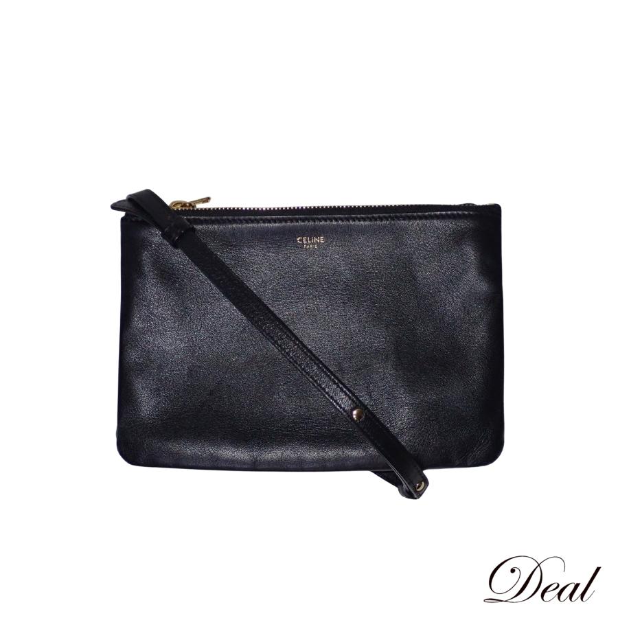 CELINE（セリーヌ） トリオバッグ スモール 192033 ブラック