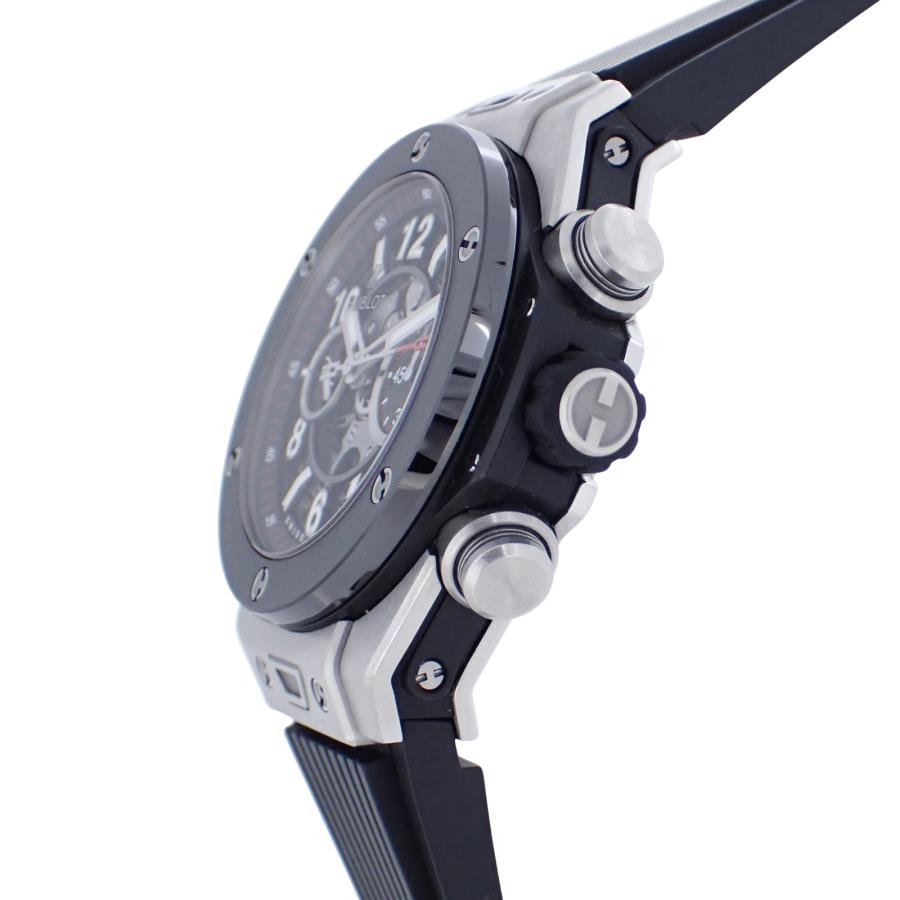 ウブロ ビッグバン ウニコ チタニウム セラミック 411.NM.1170.RX メンズ 中古 腕時計 HUBLOT（ウブロ） ビッグバン ウニコ チタニウム セラミック 411.NM