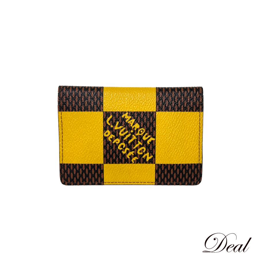 ワンパイルイヴィトン カードケース ダミエ オーガナイザー ドゥ ポッシュ LOUIS VUITTON（ルイ・ヴィトン） ダミエ ポップ オーガナイザー