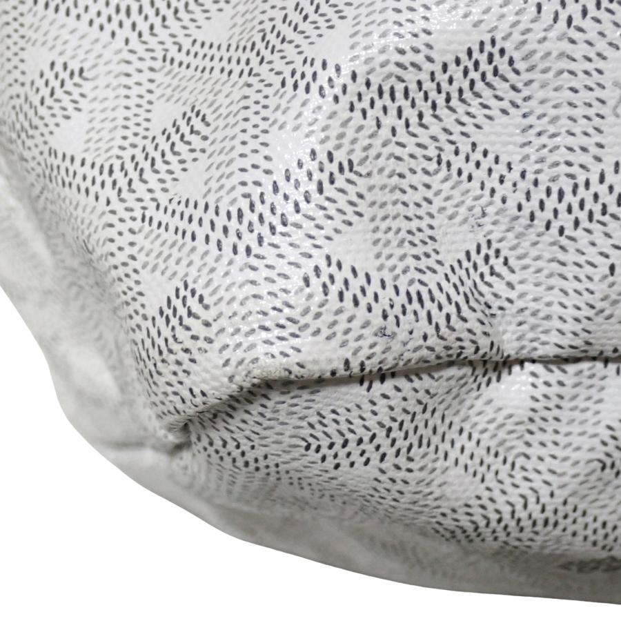 GOYARD ゴヤール サンルイGM ホワイト ポーチ付 レディース トート