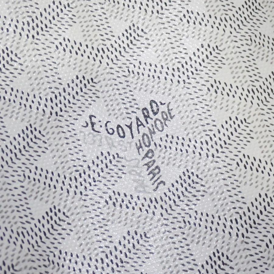 GOYARD ゴヤール サンルイGM ホワイト ポーチ付 レディース トート