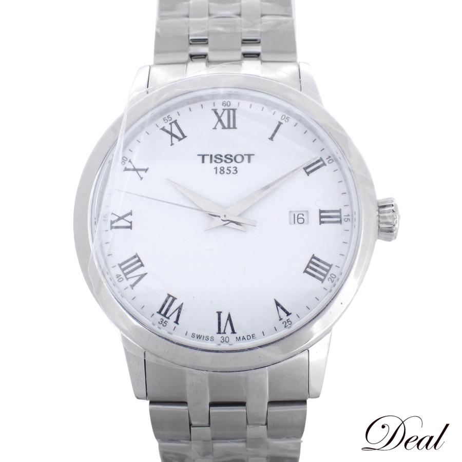 未使用 保管品 TISSOT ティソ T-クラシック クォーツ T129.410.11 