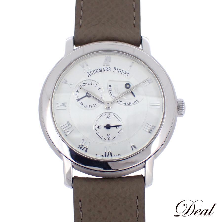 K18WG AUDEMARS PIGUET オーデマピゲ  ジュールオーデマ  25955BC.OO.D002CR.01  スモールセコンド パワーリザーブ  メンズ 腕時計 AUDEMARS PIGUET（オーデマピゲ） K18WG AUDEMARS PIGUET ジュール