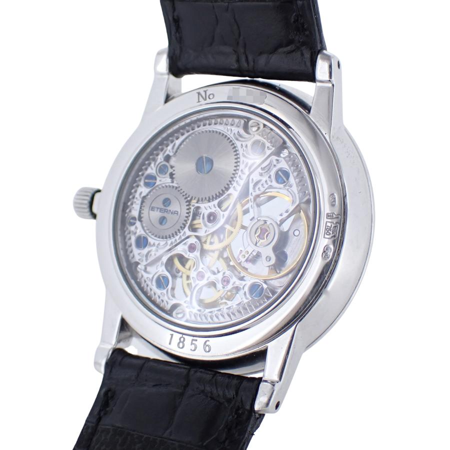 エテルナ K18WG 999本限定 Eterna スケルトン 1856 手巻き メンズ