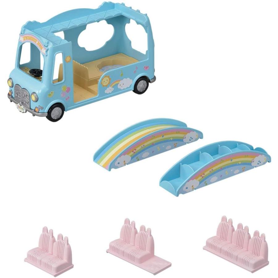 sylvanian nursery double decker bus