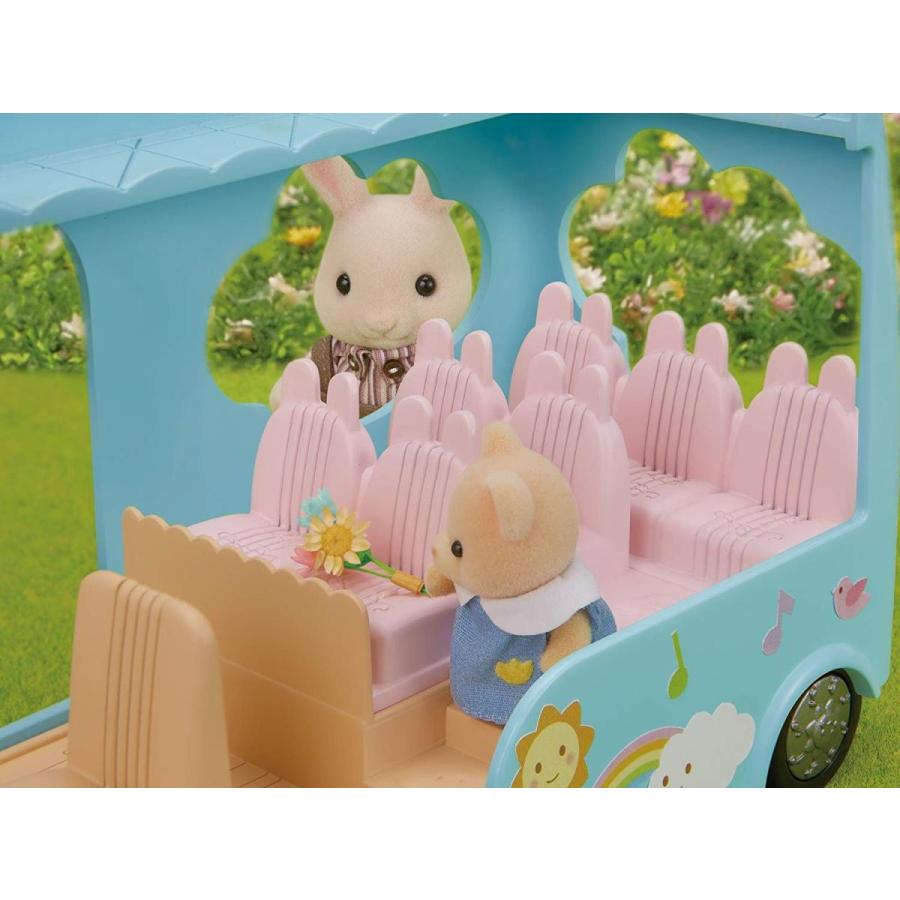 sylvanian nursery double decker bus