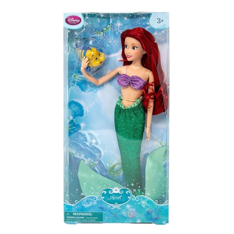 Doll Classic Ariel Store Disney 人形 ディズニー With 輸入品 Disney By 12 Flounder その他 買得 Themtransit Com