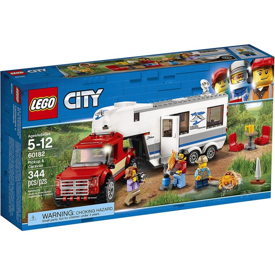 lego city pickup and caravan