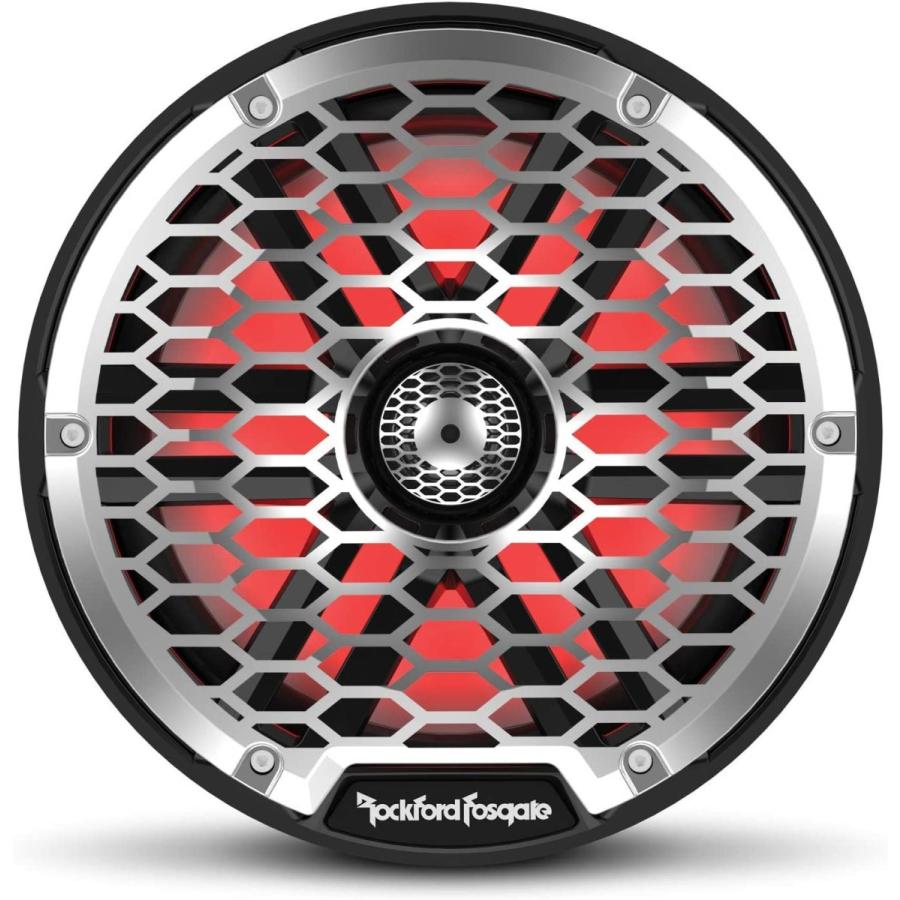 89%OFF!】 Rockford Fosgate M1-8B Color Optix 8” 2-Way Coaxial Multicolor LED  Lighted Marine Speakers Black Pair