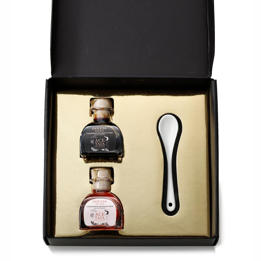 爆売り 父の日 プレゼント 22 調味料 おしゃれ 手土産 お中元 バルサミコギフト Goccia Nera Rose Gift 50ml 2 Materialworldblog Com