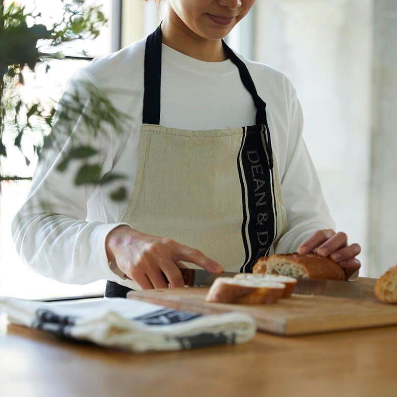 DEAN & DELUCA エプロン ギフト 人気 おしゃれシンプル コットン DEAN & DELUCA エプロン ギフト 人気 おしゃれシンプル コットン