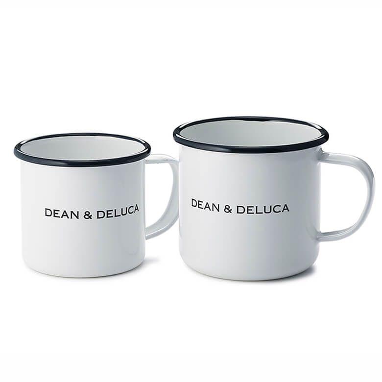 マグカップ コーヒー ホットドリンク DEAN & DELUCA ホーローマグカップ ホワイト 240cc｜deandeluca｜02