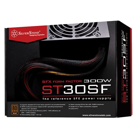 送料無料SilverStone SFX電源 300W 92mmFAN搭載 SST-ST30SF V2(沖縄