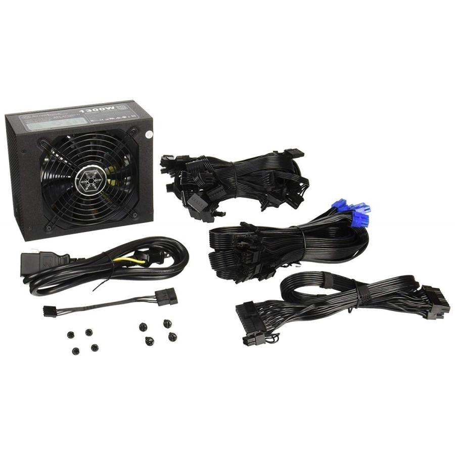 送料無料SilverStone 1300W 80PLUS TITANIUM フルモジュラー ATX電源