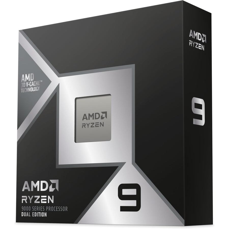 AMD AMD Ryzen 9 9950X3D2 Dual Edition BOX クーラーなし 100