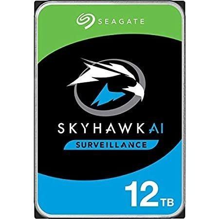 送料無料 Seagate ST12000VE001 監視カメラ向けHDD Skyhawk AI (12TB 3.5インチ SATA 6G CMR 7200rpm 256MB）海外輸入品 三年保証 (沖縄離島送料別途)｜dear-i