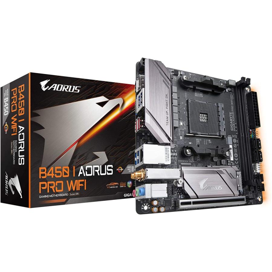 B450 I AORUS PRO Wi-Fi マザーボー GIGABYTE GIGA-BYTE（ギガバイト） 送料無料 GIGABYTE B450 I AORUS PRO WIFI