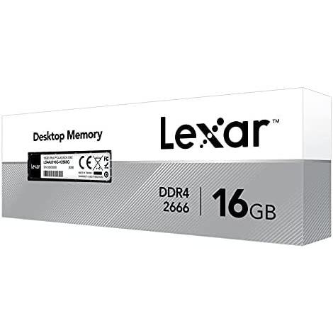 Lexar（レキサー） メール便送料無料 DDR4-2666 UDIMM Desktop Memory