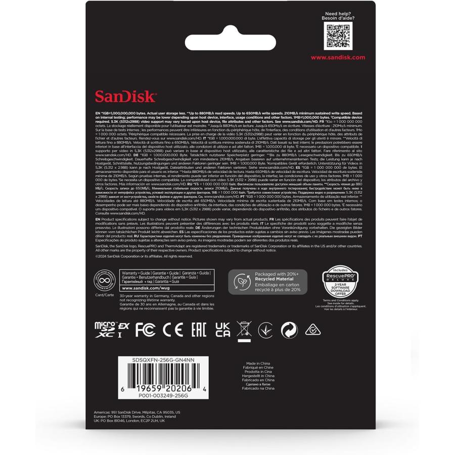 SanDisk（サンディスク） 送料無料 Switch 2対応 SanDisk micro 