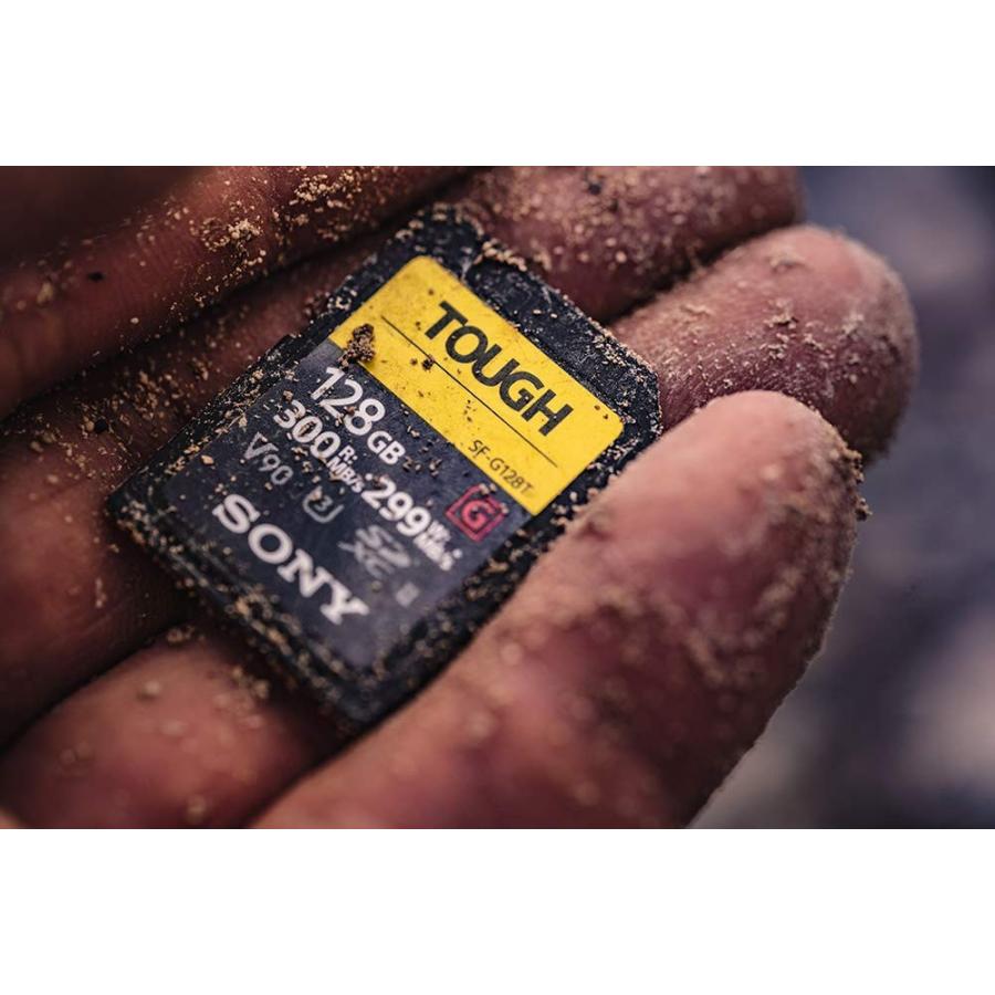 SONY（ソニー） 送料無料 128GB UHS-II Tough G-Series SDカード (R300