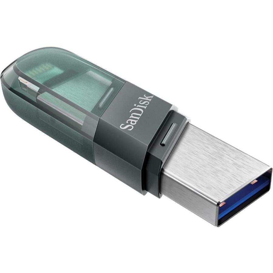 送料無料 SanDisk サンディスク SDIX90N-128G-GN6NE 128GB iXpand  iPhone iPad/PC用 Lightning + USB3.1-A キャップ式 海外リテール｜dear-i｜02