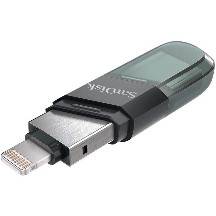 送料無料 SanDisk サンディスク SDIX90N-128G-GN6NE 128GB iXpand  iPhone iPad/PC用 Lightning + USB3.1-A キャップ式 海外リテール｜dear-i｜03