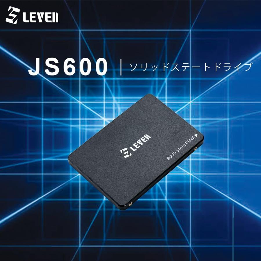 メール便送料無料 LEVEN 内蔵SSD 2.5インチ 3D NAND /SATA3 6Gbps SSD 3年保証 JS600SSD256GB (256GB) [国内正規品]｜dear-i｜02