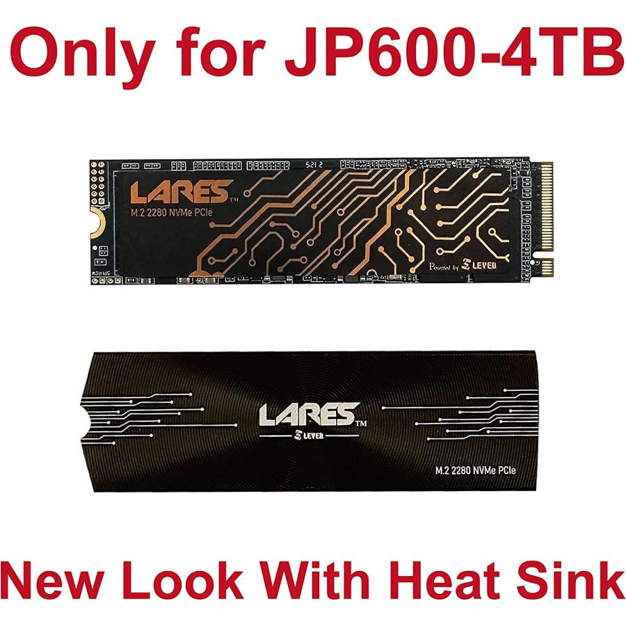 J&A Information 送料無料 LEVEN 高速SSD 4TB 3D NAND M.2 2280 PCIe3