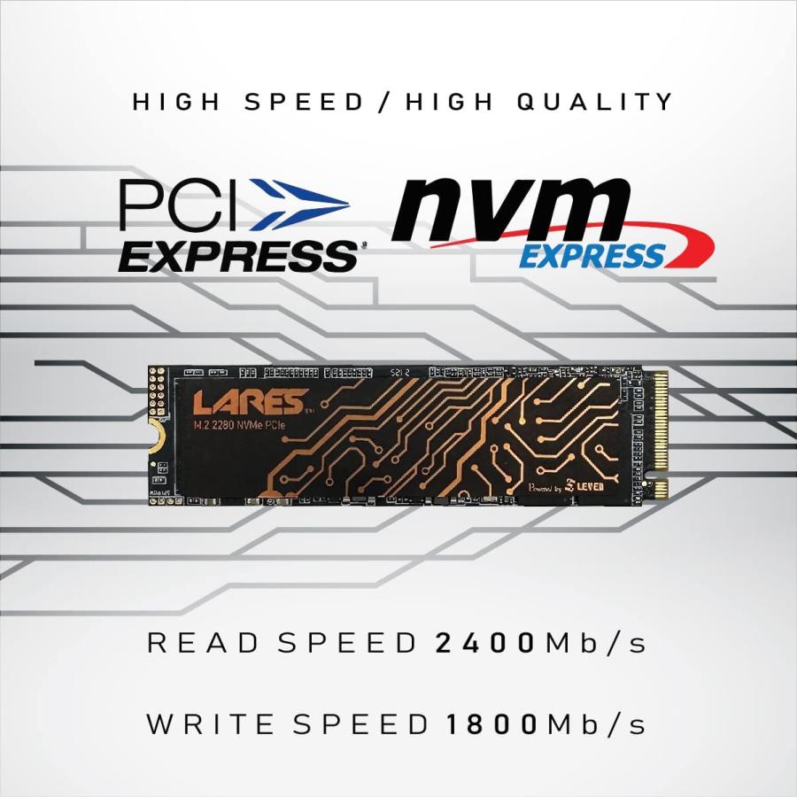 J&A Information 送料無料 LEVEN 高速SSD 4TB 3D NAND M.2 2280 PCIe3