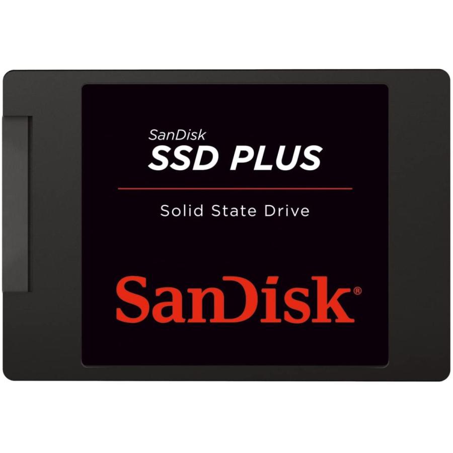 送料無料 SanDisk 内蔵 2.5インチ SSD / SSD Plus 480GB / SATA3.0 /SDSSDA-480G-G26  【当店保証3年】[海外リテール品]｜dear-i