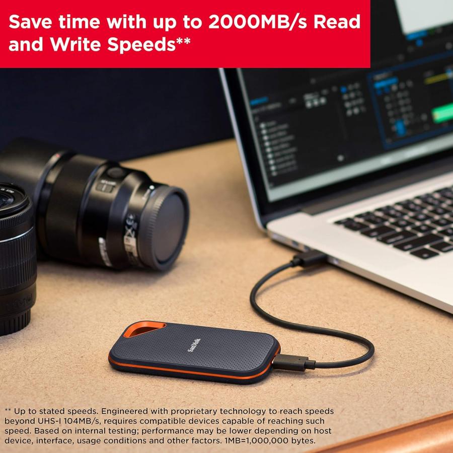 SanDisk（サンディスク） Extreme Pro ポータブルSSD 4TB USB3.2