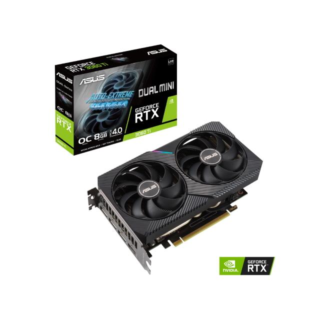 ASUS DUAL-RTX3060TI-O8G-V2　（箱、保証書無し） ASUS（エイスース） 送料無料 ASUS DUAL-RTX3060TI-O8G-MINI-V2