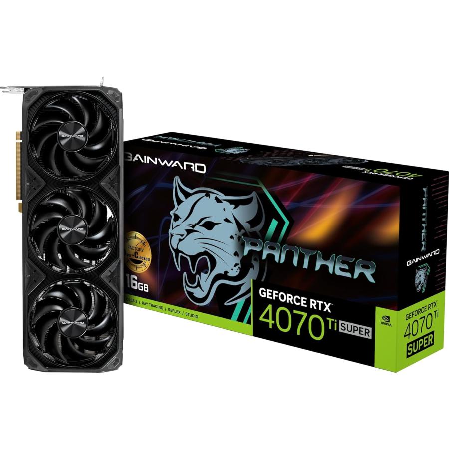 Gainward 送料無料 GAINWARD GeForce RTX 4070 Ti SUPER Panther OC