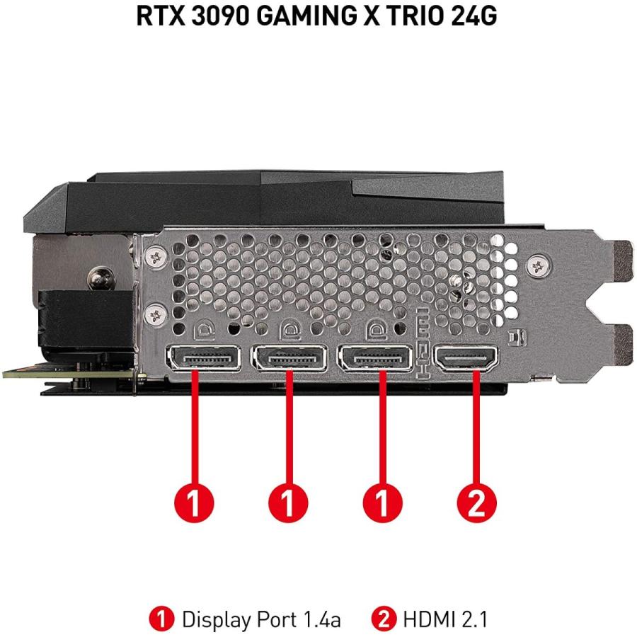 MSI 送料無料 MSI GeForce RTX 3090 GAMING X TRIO 24G グラフィックス