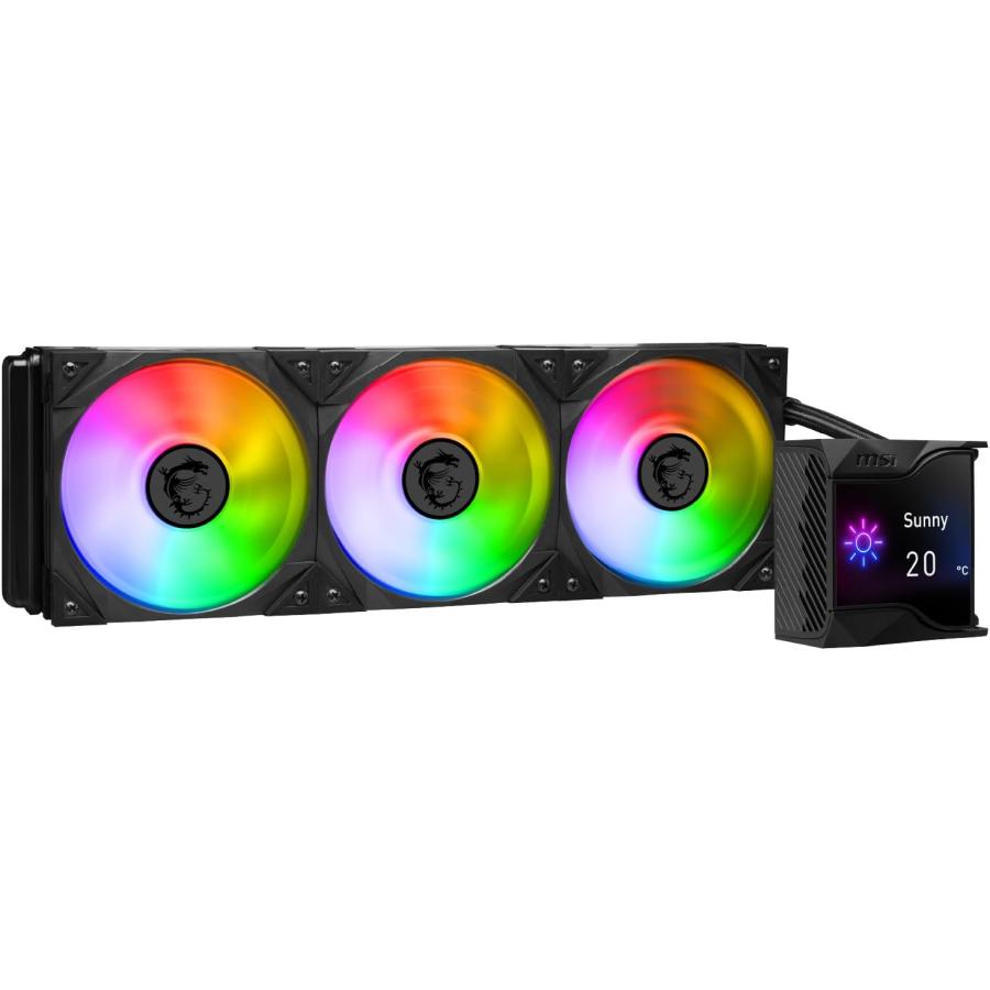 MSI 送料無料 MSI MPG CORELIQUID D360 2.4インチ IPSディスプレイ搭載