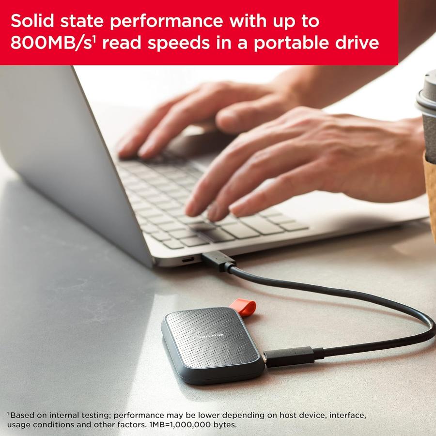 SanDisk（サンディスク） 箱難あり品 SSD ポータブル外付けSSD 2TB