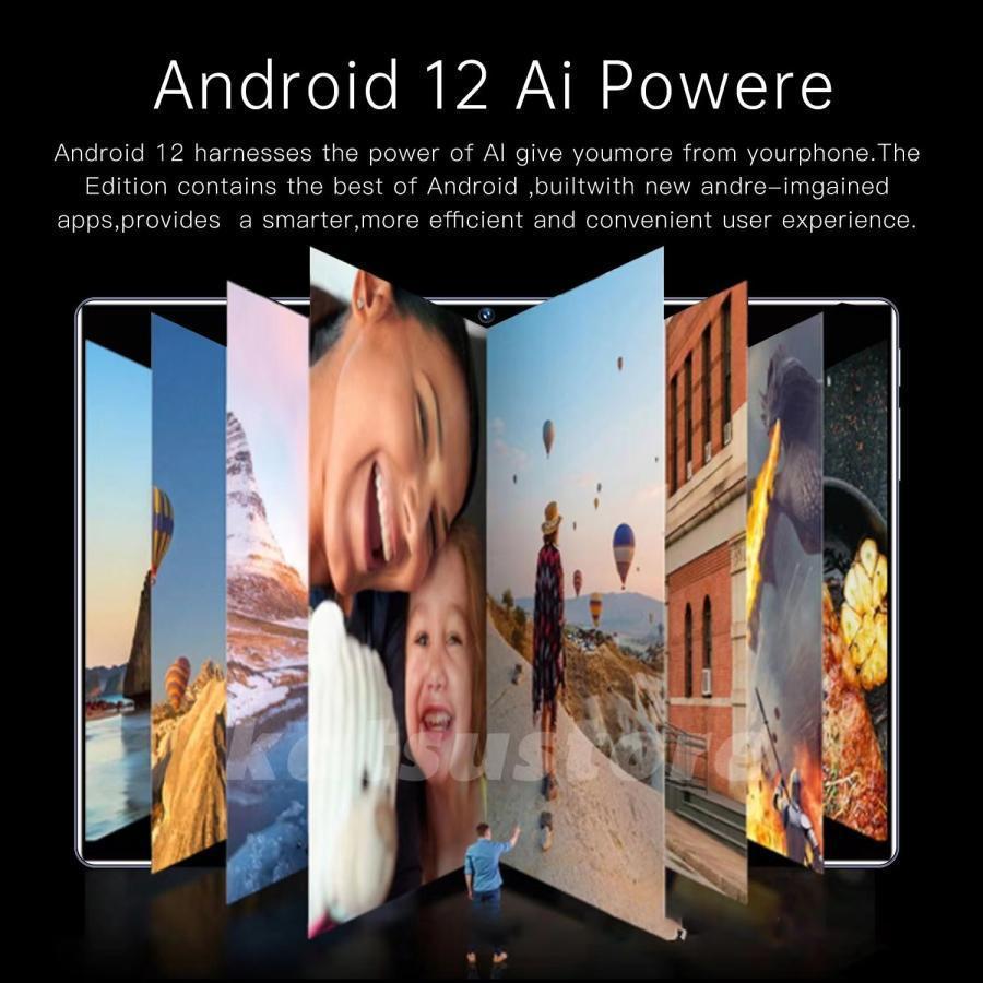 2023新製品 10.1インチ タブレットPC 本体 8GB+256GB Android12.0 10コアプロセッサー 薄型デザイン 5G対応 デュアルSIMスロット搭載　Wi-fiモデル｜dear-woman｜05