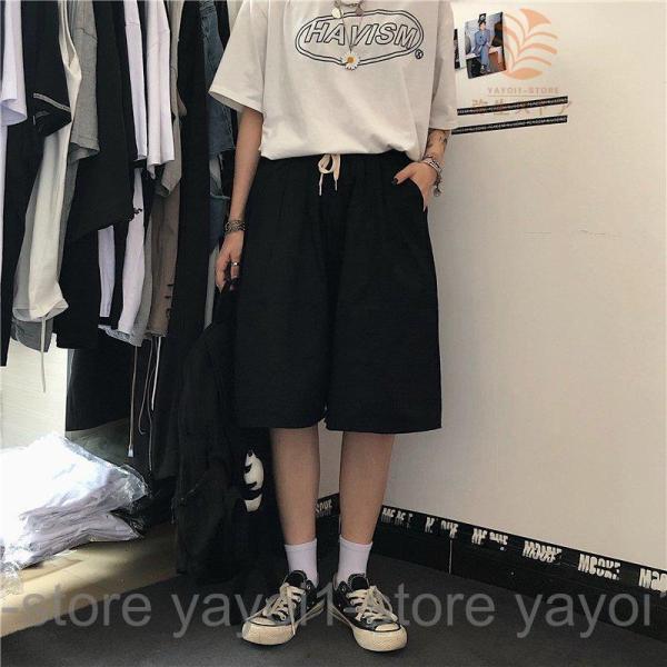 ショートパンツ レディース ボトムス ゆったり 体型カバー 涼しい ハーフパンツ オシャレ 膝丈 快適 通勤 通学 着痩せ ランニング カジュアル｜dear-woman｜06