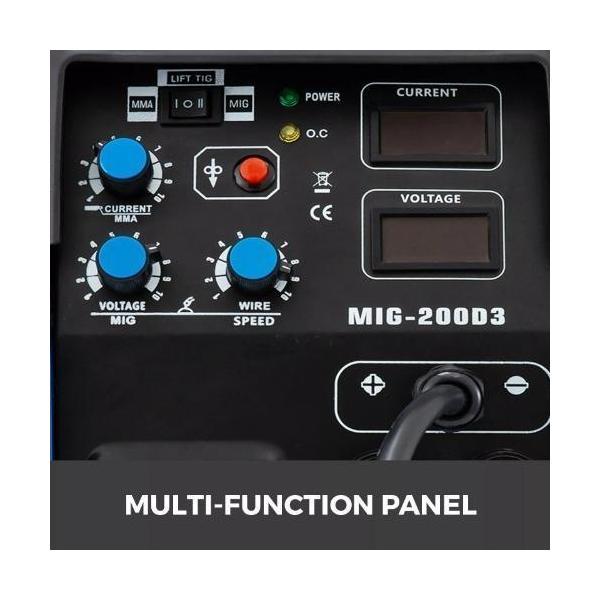半自動溶接機 MIG200 TIG アーク MIG MAG TIG ノンガス ガス 半自動溶接機 MIG200 TIG アーク MIG MAG TIG ノンガス ガス