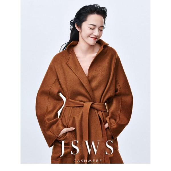 両面カシミアコート上品ロングコート ウール リバーコート 軽い 両面カシミアコート上品ロングコート ウール リバーコート 軽い