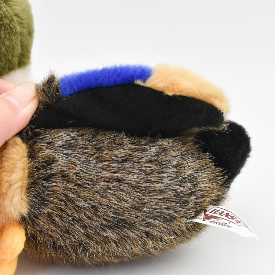 BH2053 マガモ 仔 HANSA　まがも 真鴨 とり トリ 鳥 こども 子供 ぬいぐるみ リアル | HANSA（ぬいぐるみ） | 06