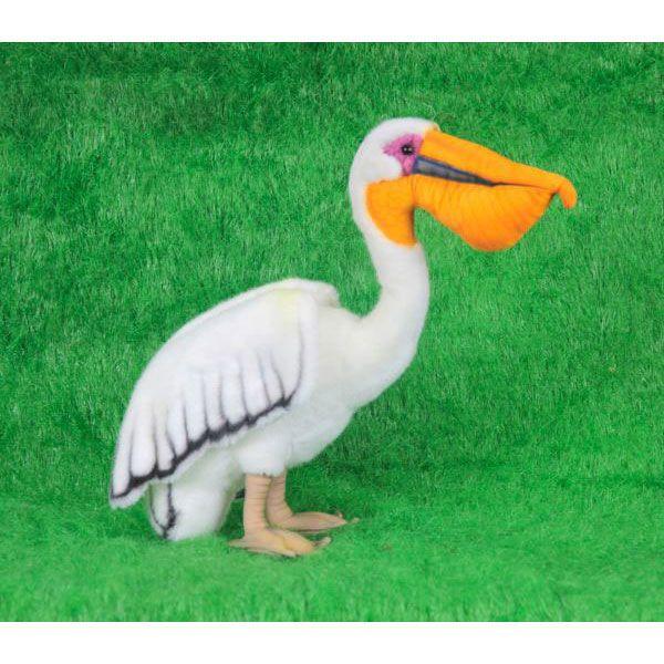 BH2942 ペリカン HANSA　ぺりかん とり トリ 鳥 ぬいぐるみ リアル | HANSA（ぬいぐるみ）